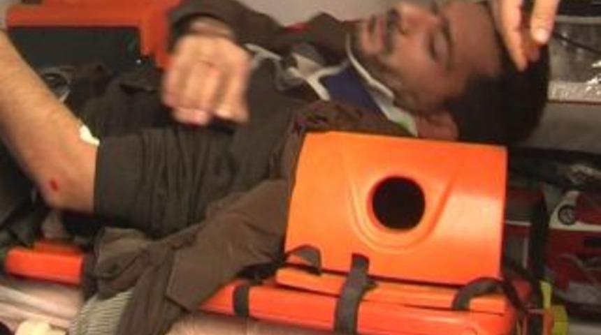 Urfa&rsquo;da motosiklet kazası:1 yaralı