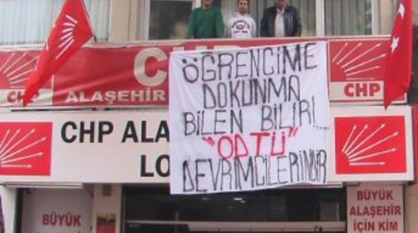 Alaşehir Chp'den Odt&uuml;'ye Destek