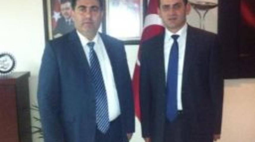 Ak Partili Sait, İşkur Genel M&uuml;d&uuml;r&uuml; Nusret Yazıcı'yı Ziyaret Etti
