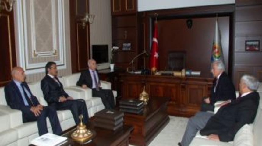 K&uuml;&ccedil;&uuml;kaydın Ve S&ouml;nmezler Başkan Veikili Aldırmaz&rsquo;ı Ziyaret Etti