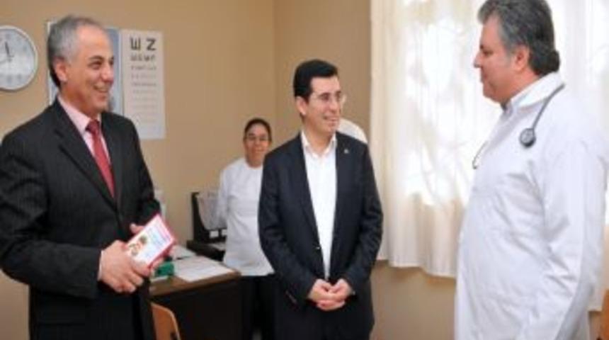 Başkan T&uuml;t&uuml;nc&uuml; Ziyaretlerini S&uuml;rd&uuml;r&uuml;yor