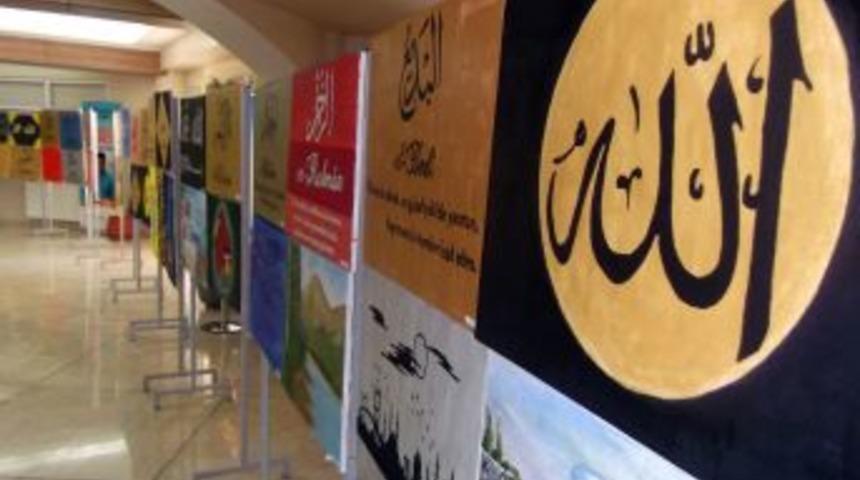 &Ouml;zel Yavuz Selim Koleji &Ouml;ğrencilerinden Resim Sergisi