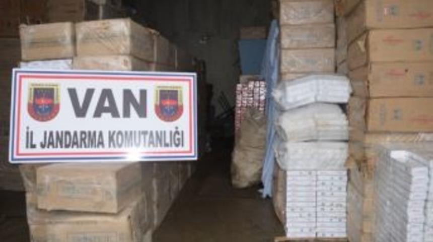 Jandarmadan Kaçak Sigara Operasyonu