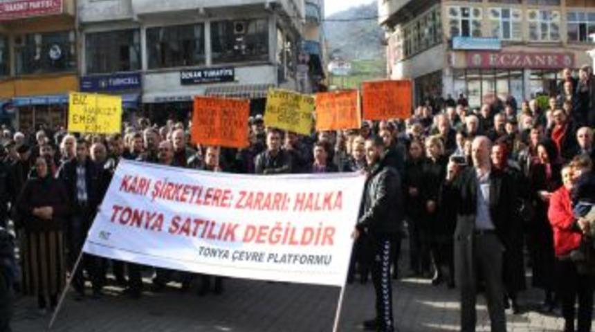 Tonya'da &Ccedil;evre Eylemi Yapıldı