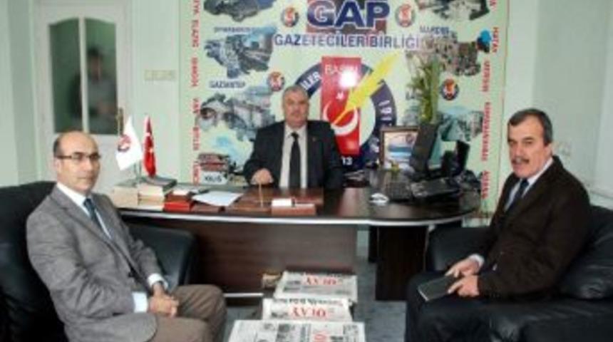 Vali Mahmut Demirtaş&rsquo;tan Gap Gazeteciler Birliğine Ziyaret