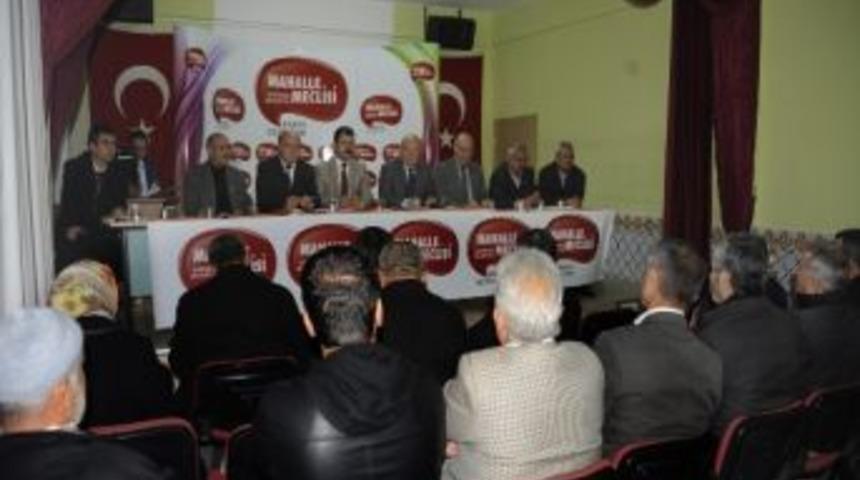 Karaman'da Mahalle Meclisi Toplandı