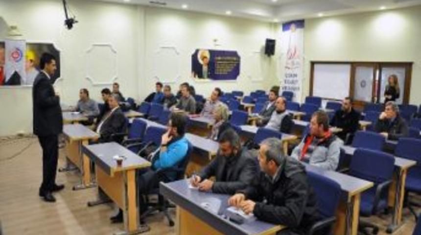 &Ccedil;orum Tso&rsquo;dan Firmalara Eğitim