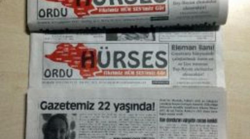 H&uuml;rses Gazetesi 22. Yaşını Kutluyor