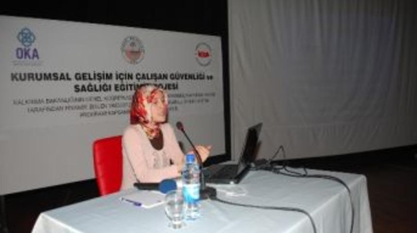 Turhal&lsquo;da İş G&uuml;venliği Ve Sağlığı Eğitimi