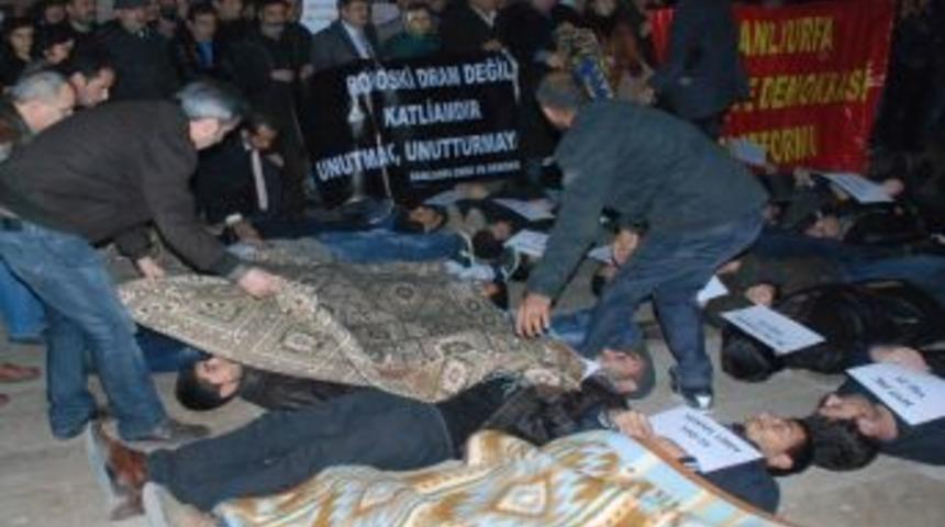 Şanlıurfa&rsquo;da &ldquo;uludere&rdquo; Eylemi