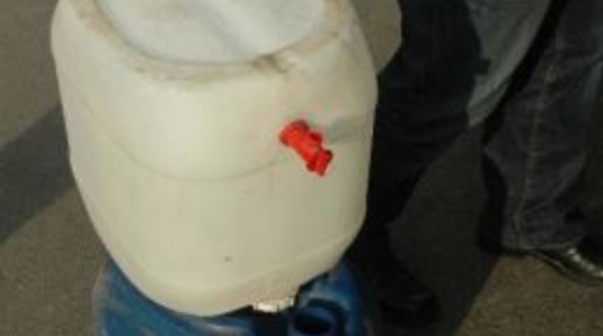 Bir Gecede 600 Litre Mazot Hortumladı