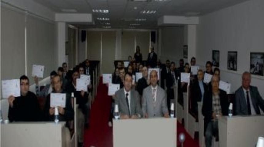 Temel Gıda Hijyeni Eğitimini Tamamlayanlara Sertifika