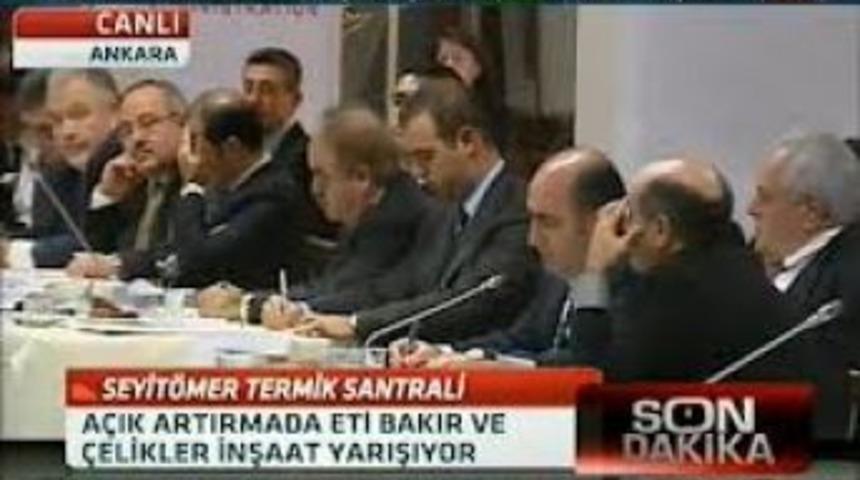 Seyit&ouml;mer Santral Projesi &Ccedil;elikler Holding'in