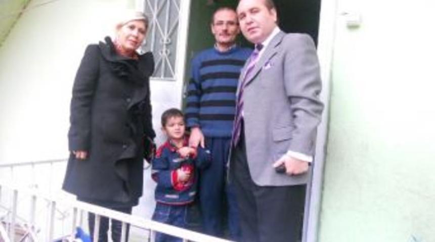 Bafra Kaymakamı Ev Ziyaretlerinde