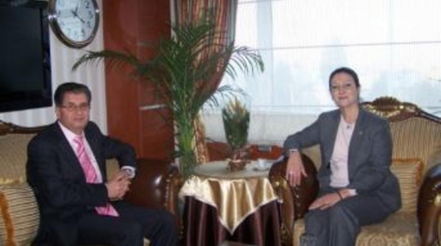 Milletvekili Yemiş&ccedil;i`den Kaymakam Doğan`a Ziyaret