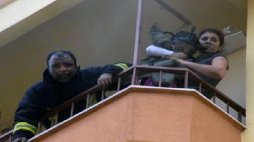 Yangında can pazarı