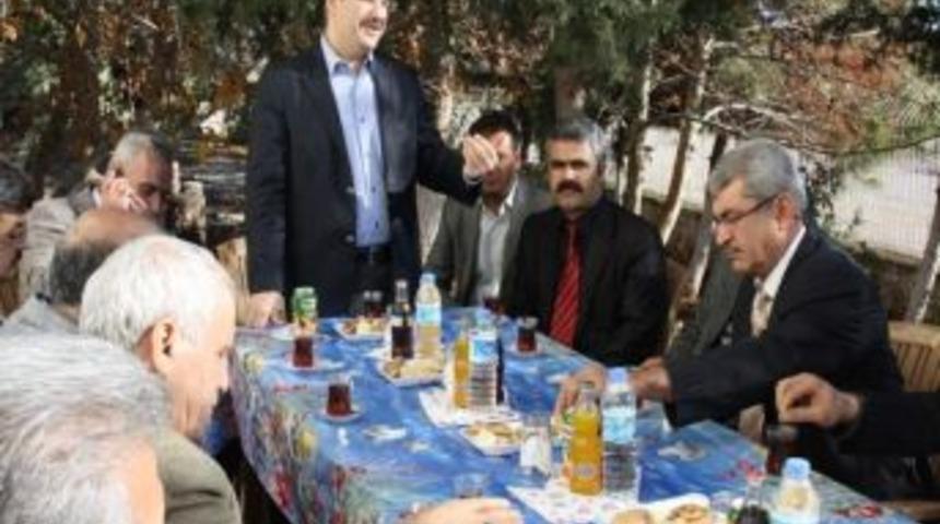 Yetiş, B&ouml;l&uuml;kyayla Belediyesi'ni Ziyaret Etti