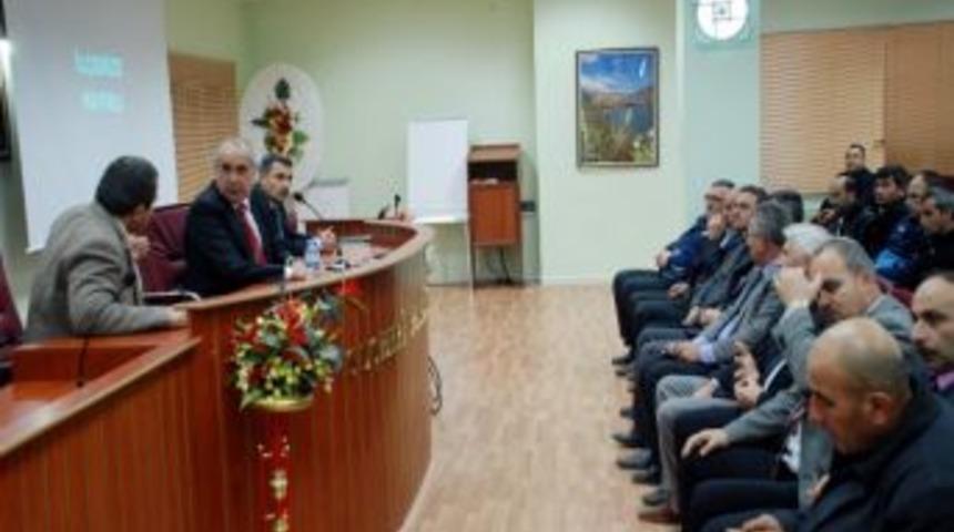 Suşehri Belediye Başkanı, Personeliyle 2012 Yılını Değerlendirdi