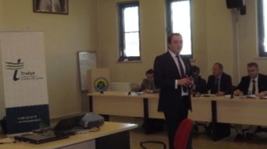 Trakya Kalkınma Ajansı Malkara&rsquo;da Bilgilendirme Toplantısı Yaptı