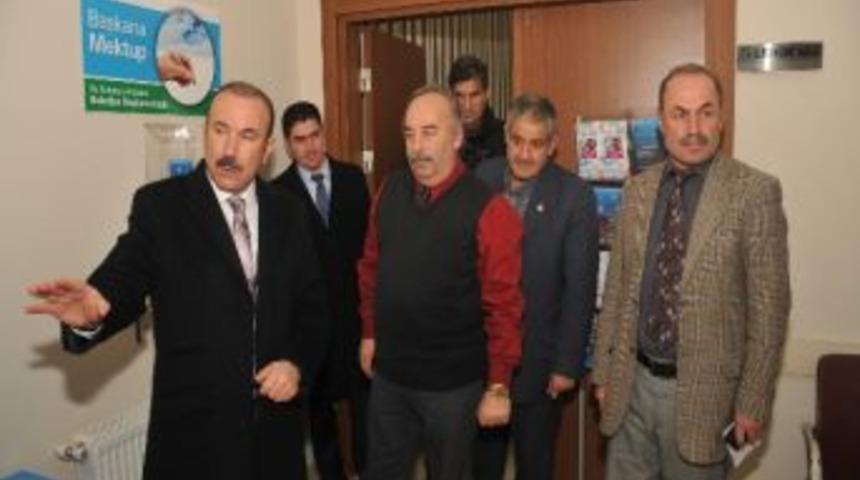 Başkan Kuru&ccedil;eşme&rsquo;yi Denetledi