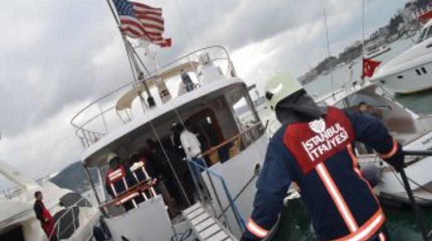 L&uuml;ks Yat Yanmaktan Son Anda Kurtuldu