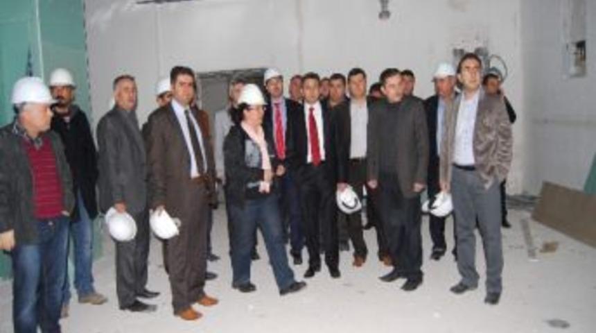 Aydın, 450 Yataklı Hastane İle Adliye İnşaatını Gezdi