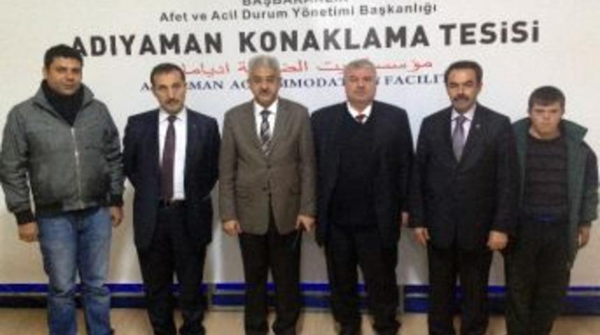 Kıymaz, &Ccedil;adır Kette M&uuml;ltecileri Ziyaret Etti