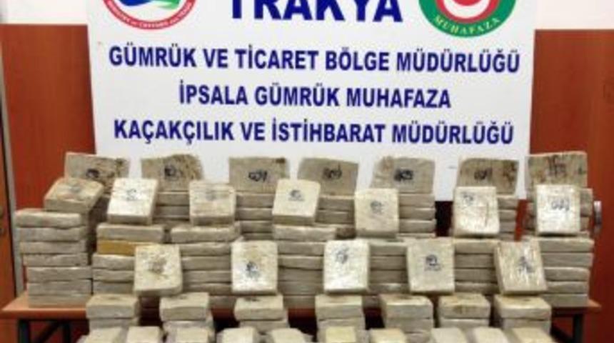 İpsala&rsquo;da 165 Kilogram Eroin Ele Ge&ccedil;irildi