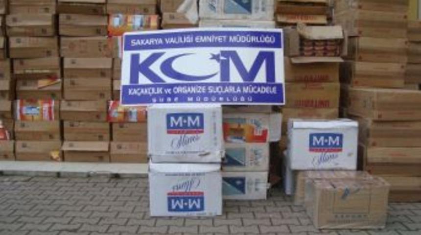 PKK Ile Bağlantılı 100 Bin Paket Ka&ccedil;ak Sigara Ele Ge&ccedil;irildi