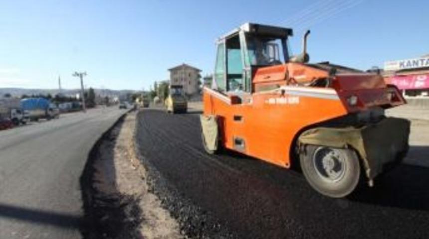 &Ccedil;ubuk&rsquo;ta Yol Ve Altyapı &Ccedil;alışmaları Hız Kesmiyor