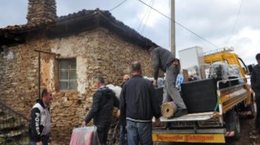 Mağdur Aileye Yeni Bir Yuva Kuruldu