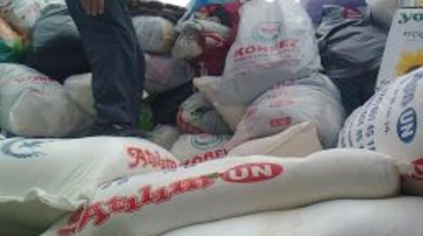 D&ouml;rtyol'dan Suriye Halkına Un Ve Battaniye Yardımı Yapıldı