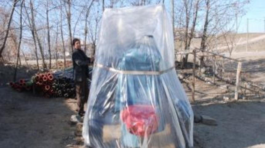 Muş&rsquo;ta Soğuklara Karşı Brandalı &Ccedil;&ouml;z&uuml;m