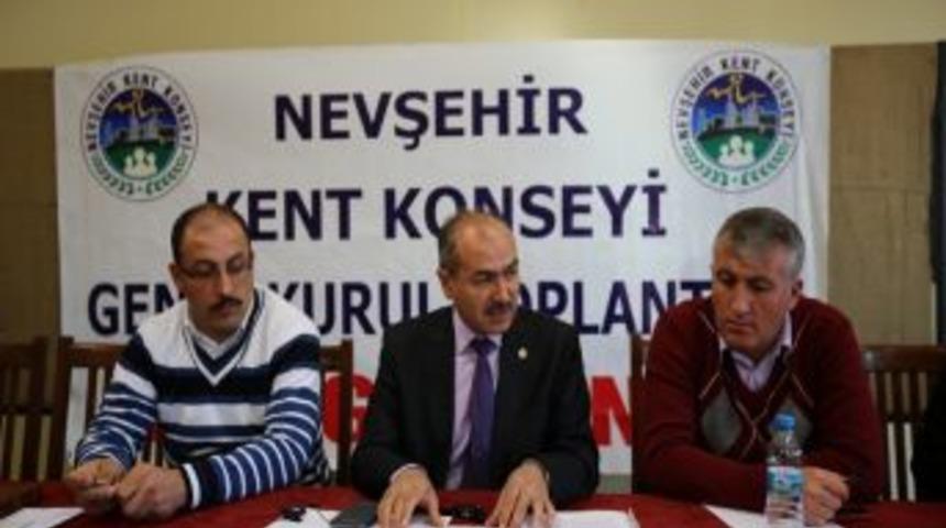 Nevşehir'de Kent Konseyi Olağan Genel Kurul Toplantısı Yapıldı
