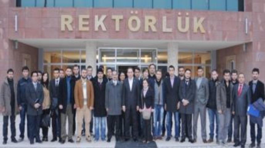 Hitit &Uuml;niversitesi Rekt&ouml;r&uuml; Alkan, Kul&uuml;p Başkanları İle Buluştu