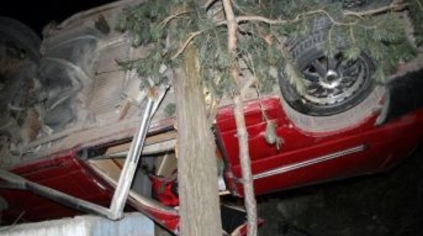 Yozgat&rsquo;ta Yılın Son Kazası Ucuz Atlatıldı