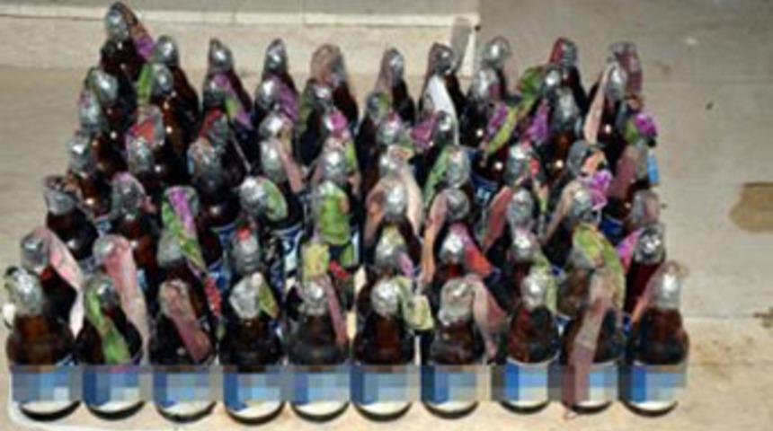 Menfeze yerleştirilmiş patlayıcı bulundu