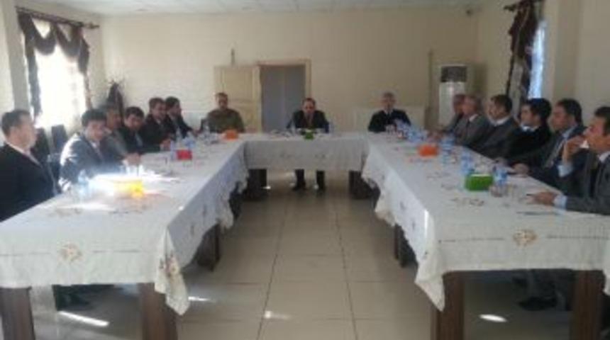 İl&ccedil;e İdare Şube Başkanları Toplantısı Yapıldı