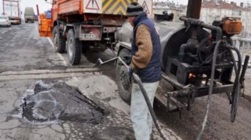 Aksaray'da Karayollar Bakımda