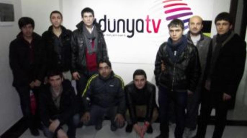Rahime Batu Lisesi &Ouml;ğrencilerinden D&uuml;nya TV&rsquo;ye Ziyaret