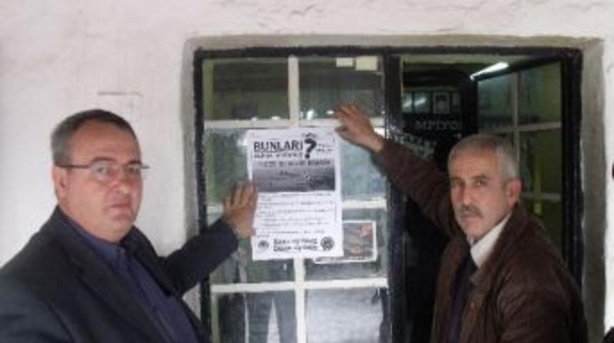 Milas'ta Maden-iş Ve Tes-iş Sendikalası &Ouml;zelleştirmeye Karşı Halktan Destek İstedi