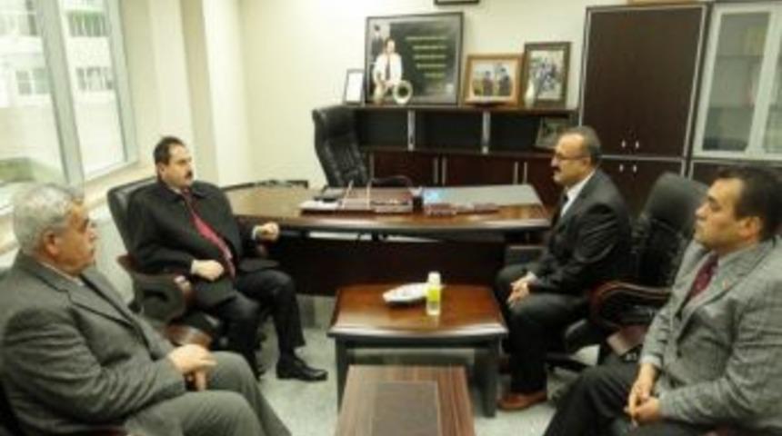 Vali Başk&ouml;y&rsquo;den Ticaret Borsası&rsquo;na Ziyaret