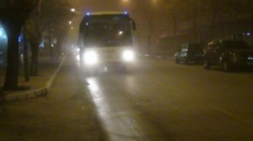 Aksaray&rsquo;da Sisden G&ouml;r&uuml;ş Mesafesi 15 Metreye D&uuml;şt&uuml;