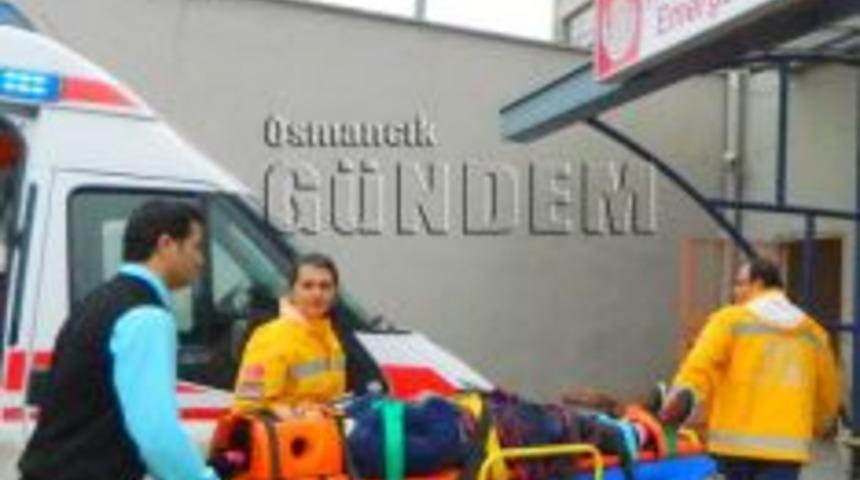 Okul yolunda kaza ge&ccedil;irdi