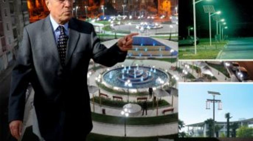 Karaman&rsquo;da Parklar G&uuml;neş Enerjisi Ile Aydınlatılacak