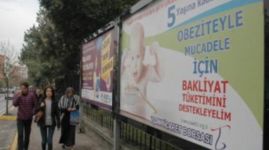 Uşak Ticaret Borsası Obezite Karşı Uyarıcı Bilboardlar Hazırlattı