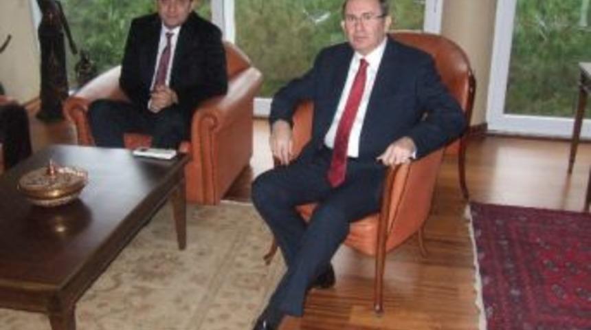 Manisaspor Başkanı Hasg&ouml;r&rsquo;den Yavaş&rsquo;a Teşekk&uuml;r Ziyareti