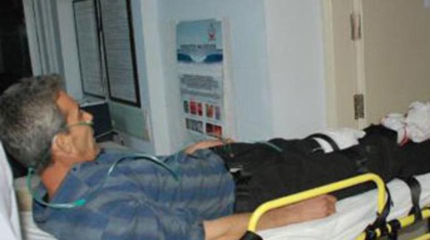 M&uuml;şteriye sinirlendi kendini vurdu!