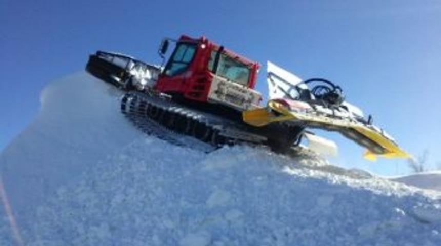 Kandilli Kayak Merkezi&rsquo;nde Pistler Sezona Hazırlandı