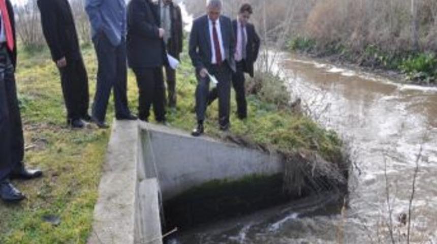 Başkan G&uuml;naydın Sıvı Atık Tesisini İnceledi